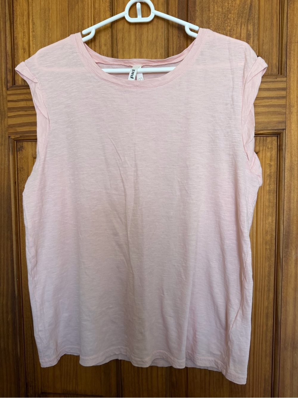 Pact 100% organic cotton Soft peach Sleeveless Tank